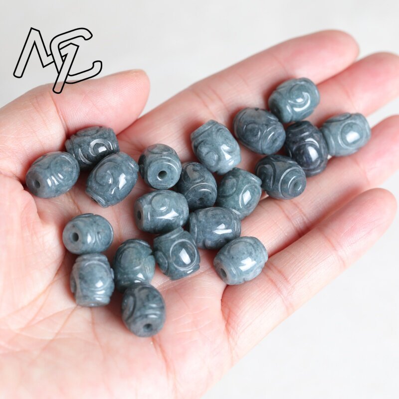 5PC Natural Blue Water Jade Ri - Beading recension och pris