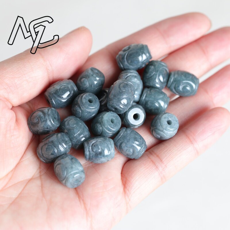 5PC Natural Blue Water Jade Ri - Beading recension och pris