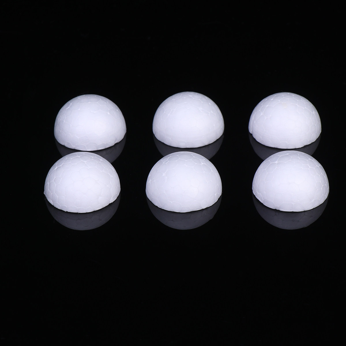 50Pcs 5.6cm White Foam Semicir - Painting Supplies recension och pris