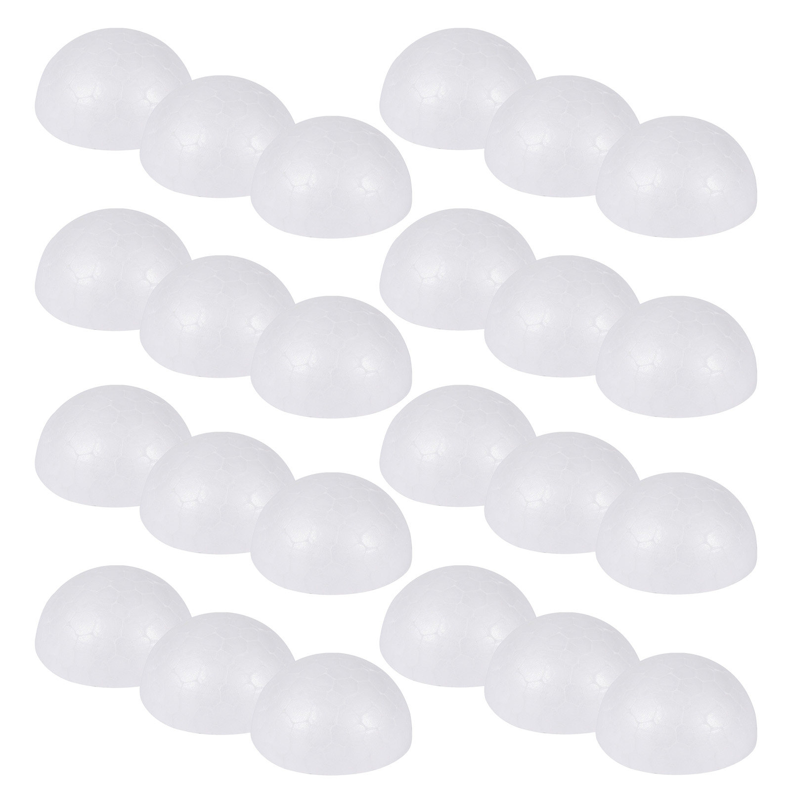 50Pcs 5.6cm White Foam Semicir - Painting Supplies recension och pris