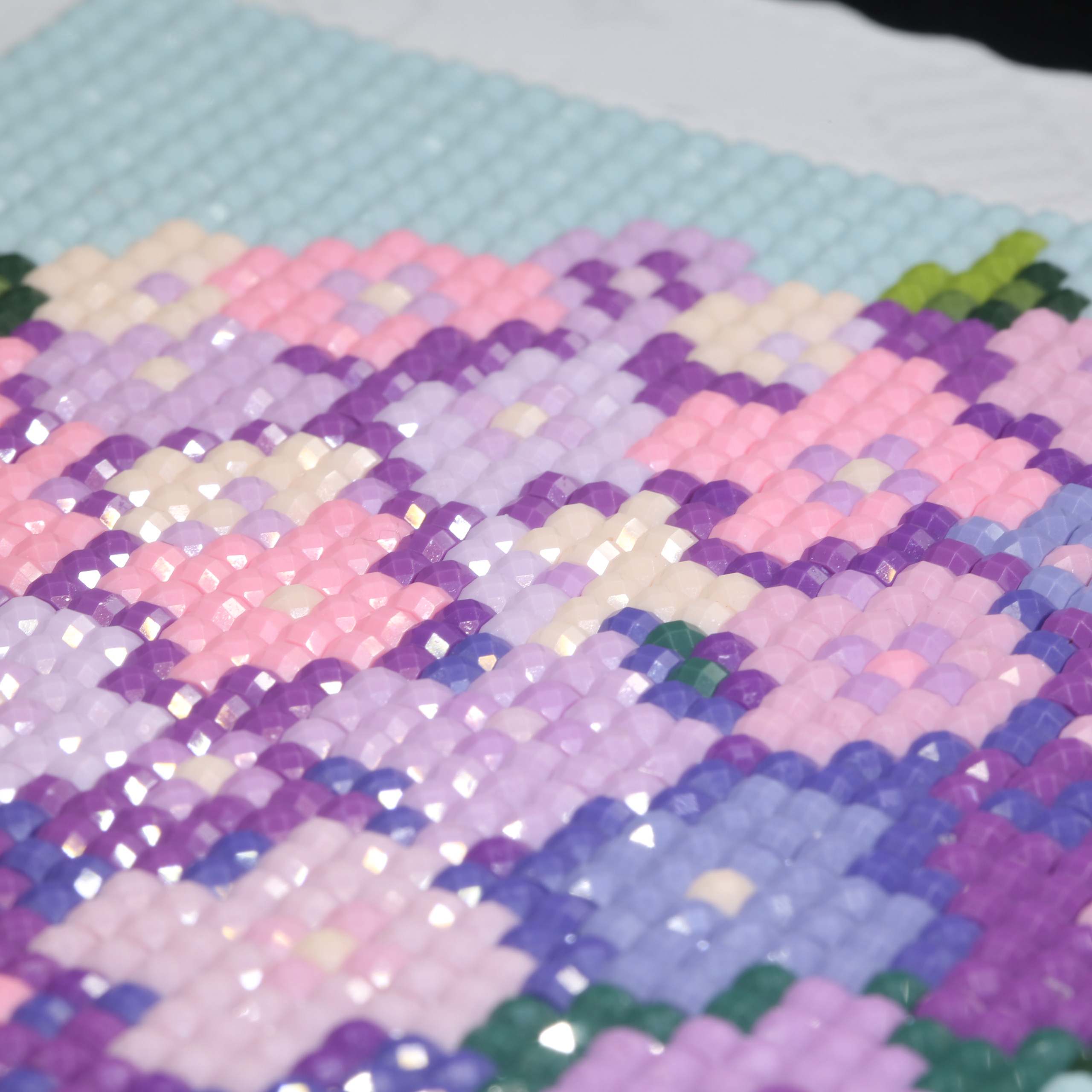Minigem® Purple Hydrangea 5D D - 5D Diamond Painting Kit Full Drill recension och pris