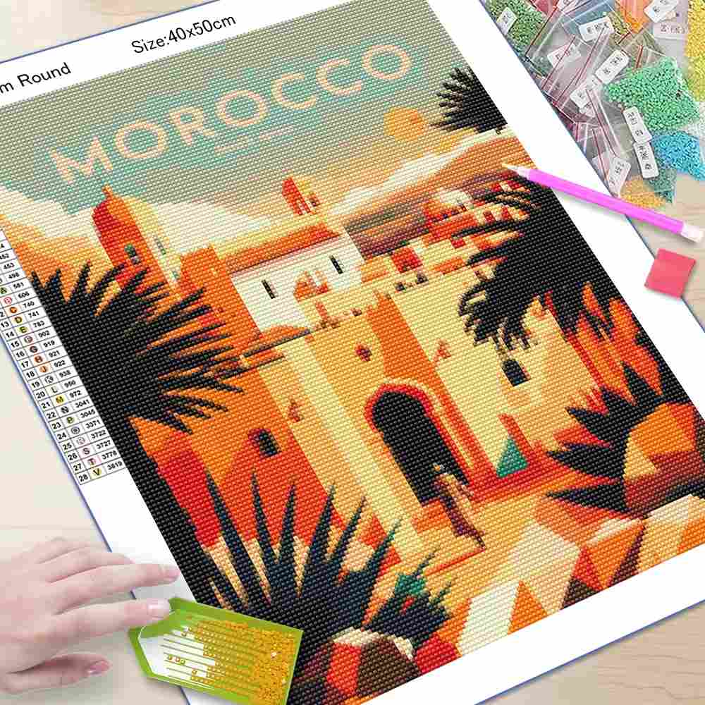 5D Diamond Painting Kits Full  - 5D Diamond Painting Kit Full Drill recension och pris