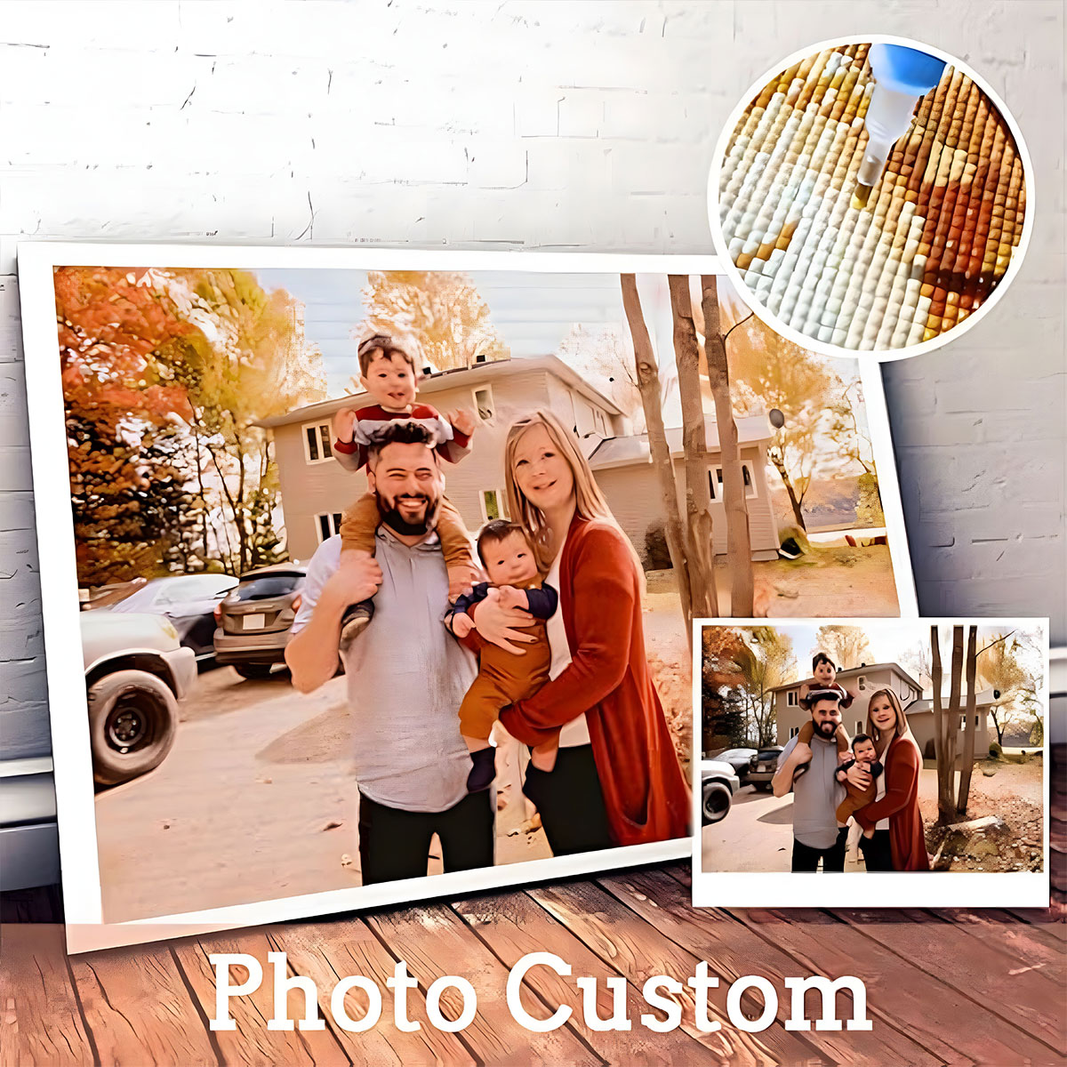 Custom Photo 5D Diamond Painti - 5D Diamond Painting Kit Full Drill recension och pris