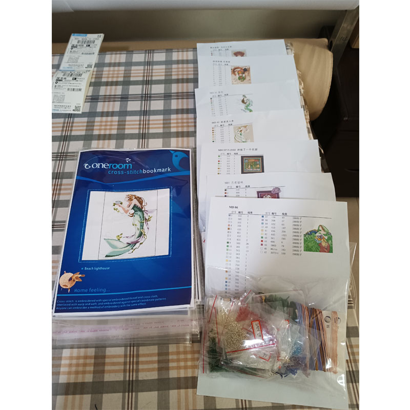 Cross Stitch Kits Cross-Stitch - Cotton Embroidery Thread Skeins recension och pris